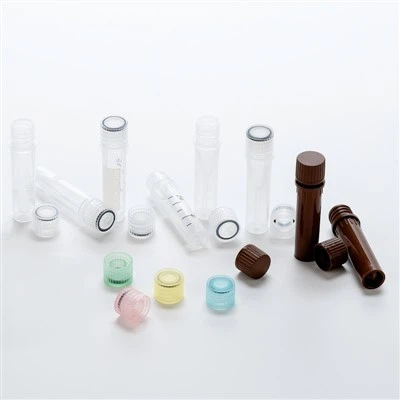 Biologix {{0}}.5 1.5 2.0ml Microtubos transparentes con tapa de rosca y rosca externa independientes