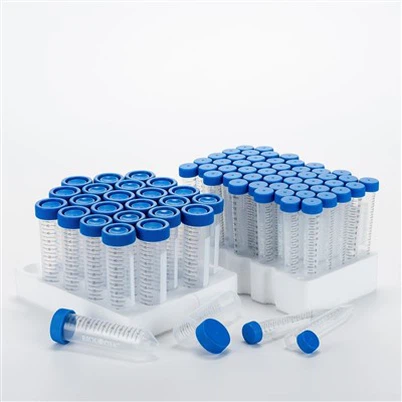 15ml Non-Sterile Plug Seal Tubos de centrífuga Conical inferior Autocalvable Graduación escritura área