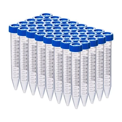 Falcon Tubes Tubos para centrífuga Tubos cónicos de 15 ml y 50 ml