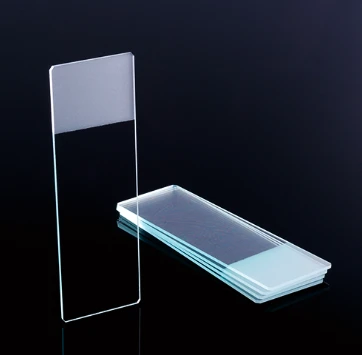 Portaobjetos de vidrio para microscopio