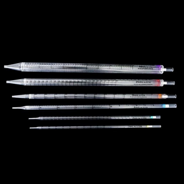 Pipetas serológicas estériles-1ML, 2ML, 5ML, 10ML, 15ML, 50ML