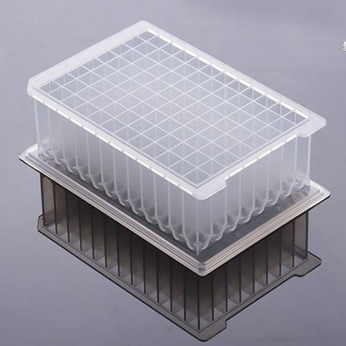 96 Wells Deep Well Plates PP Material Disposable Round And Square Wells1.0ml 1.6ml 2.2ml、0.5ml、10ml Plates Plastic Plates