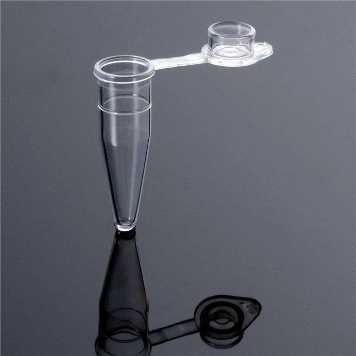 0.2ml Clear Flat-top PCR Tubes For Real-Time PCR DNase RNase Free Endotoxin Free