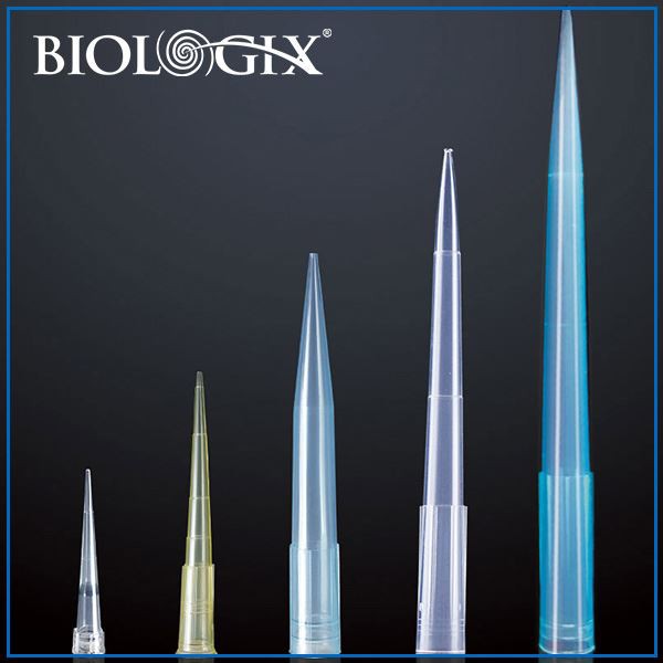 Puntas de pipeta Biologix de 10 μL, 200 μL y 1000 μL