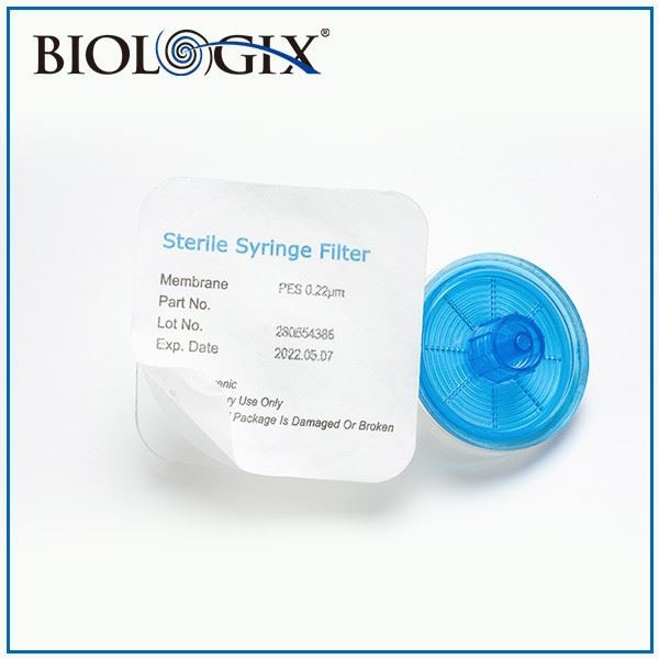 CA PES, Sterile Syringe Filters