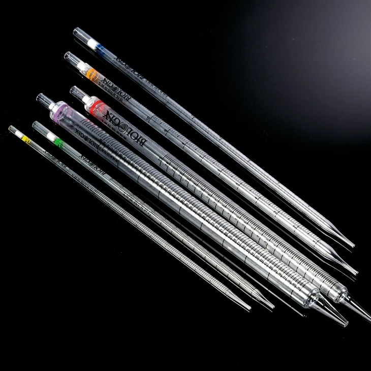 Pipetas serológicas desechables de poliestireno, estériles de 5 ml-50ml