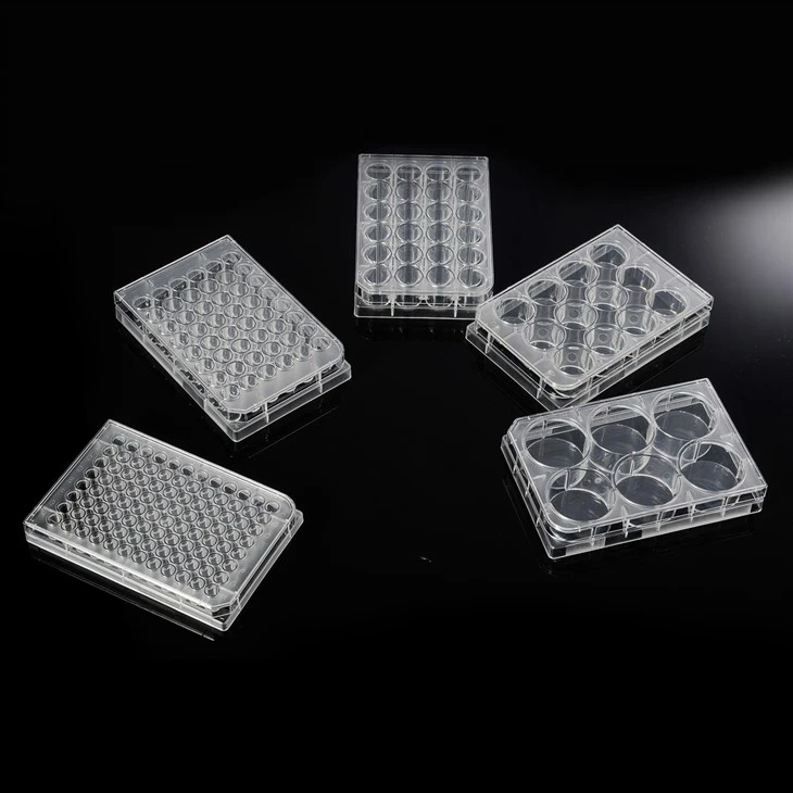 Placas de cultivo celular de pocillos múltiples 6-pocillo, 96 pocillos