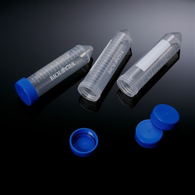50ml Tubos de centrífuga del sello del enchufe no estéril Parte inferior cónica Autocalvable Área de la escritura de la graduación