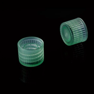 Tornillo micro tubo tapas Color verde