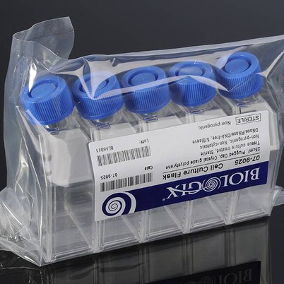 Nuevo cuello de diseño no-pirógena no citotóxica de cultivo de células frasco