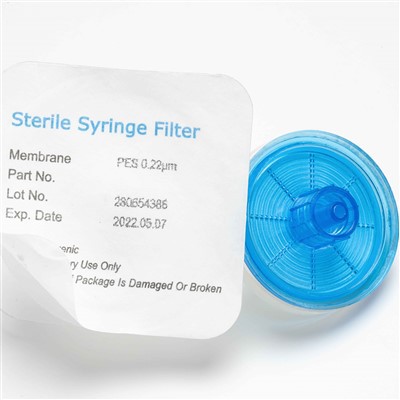 Filtros de jeringa no esterilizados