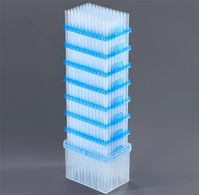 Puntas de pipeta 0.5-20uL, graduadas, recambios de puntas, 960/paq.