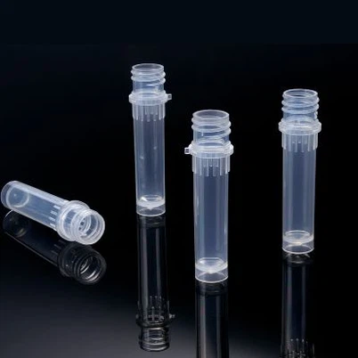 Microtubos con tapón de rosca