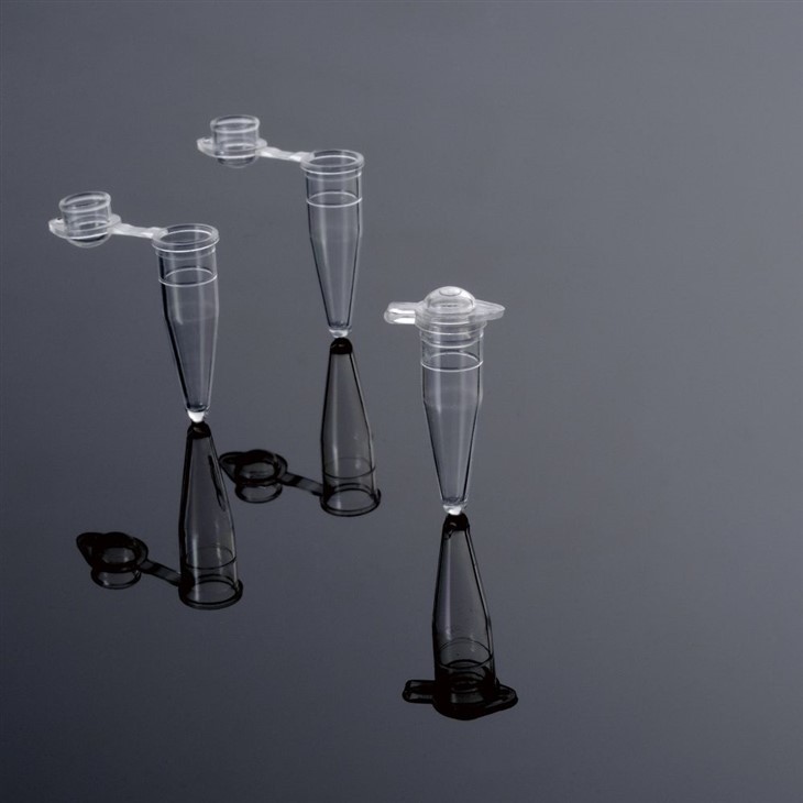 0.2ml PCR Tubes With Flat Top Highly Transparent Single Tubes