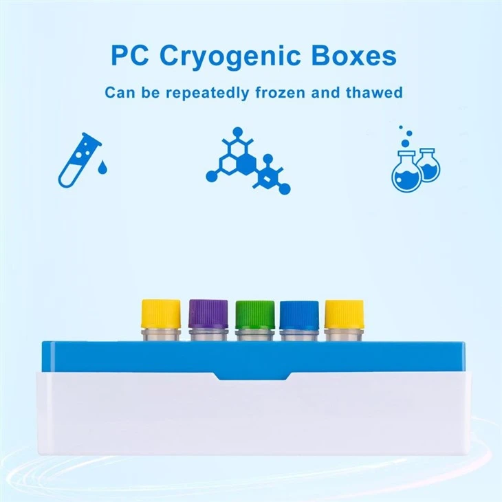 25/81/100-Well PC Cryogenic Boxes