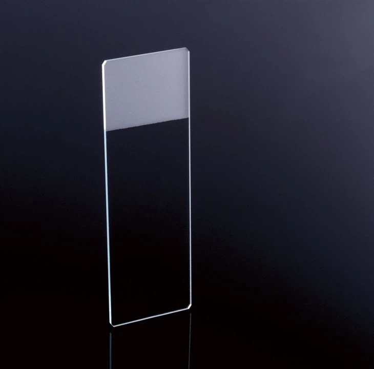 Frosted Slide Single Frosted End Rounded Corners Microscope Slides