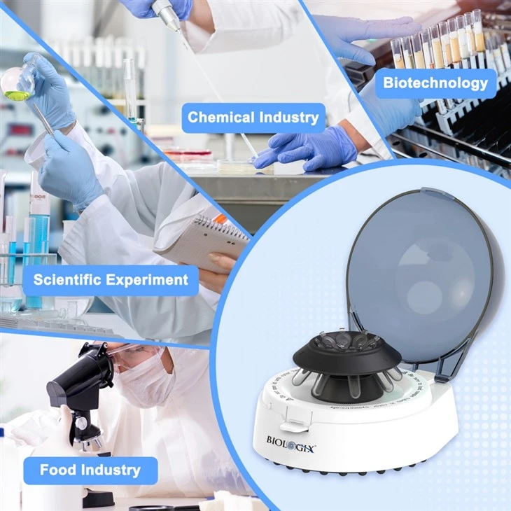 Lab Centrifuges PCR Tube Centrifuge Spinner Supplier Factory 丨 Biologix