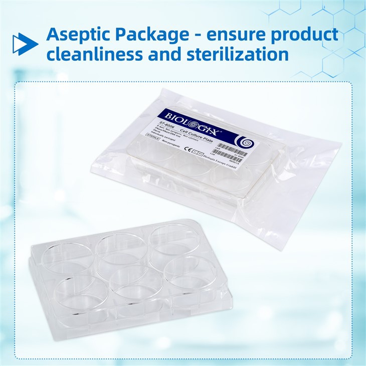 Laboratory Plastic Cell Culture Plate 6well 12 Well 24 Well 48 Well 96 Well