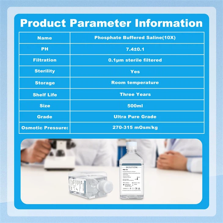 PBS Buffer（10×）500ml/1000ml suppliers